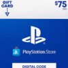 PlayStation Psn Card 75$